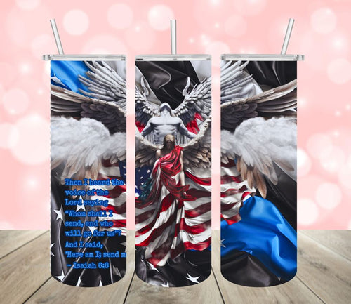 Angles Flying To Heaven 20oz Skinny Tumbler *Free Shipping*