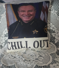 Polk County Sheriff Grady Judd Pillow ~Chill Out  ** Free Shipping**