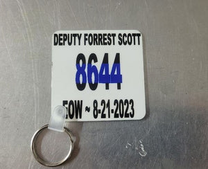 Deputy Forrest Scott Key Chain  Free Shipping