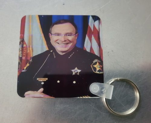 Sheriff Grady Judd Key Chain; Free Shipping